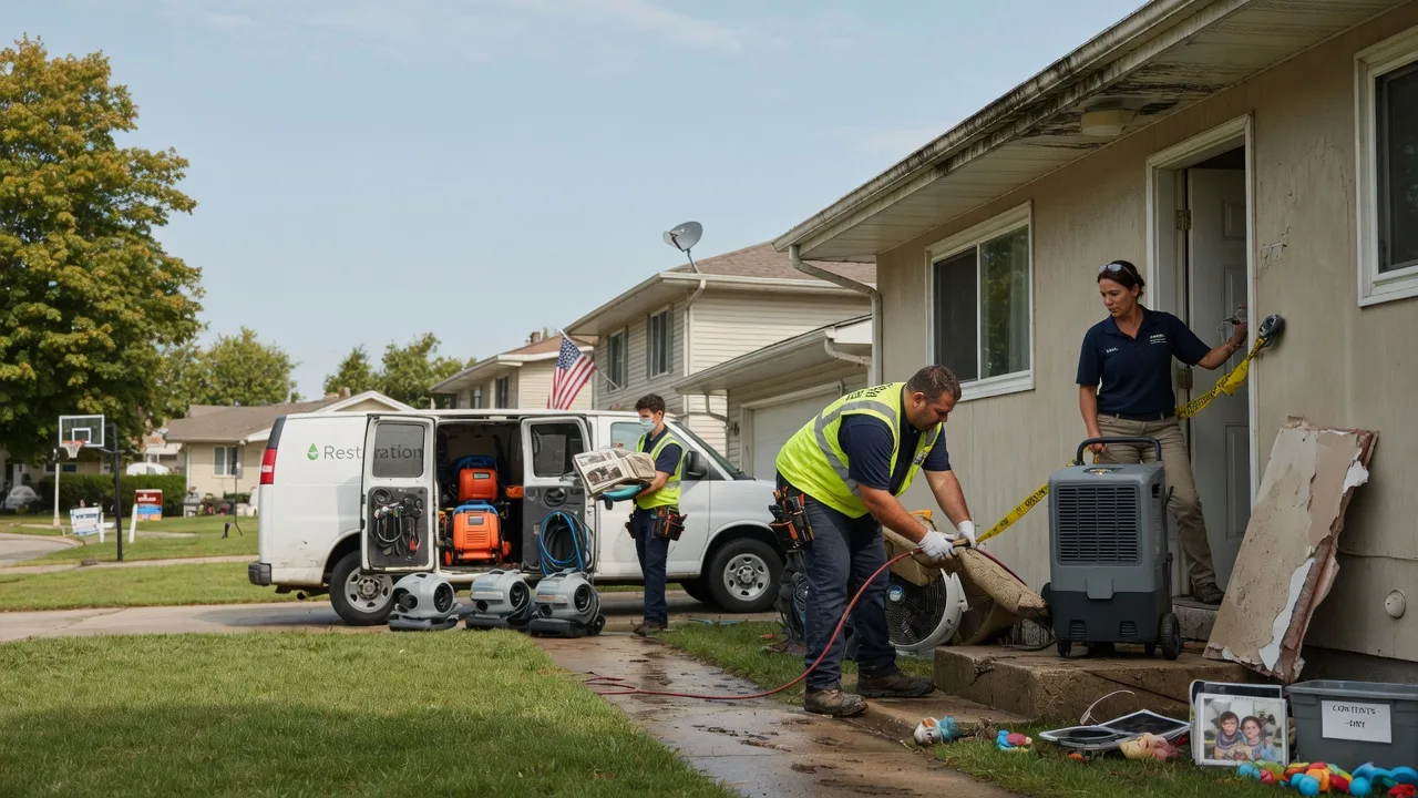 Water Damage Restoration in Fort Recovery, OH near me